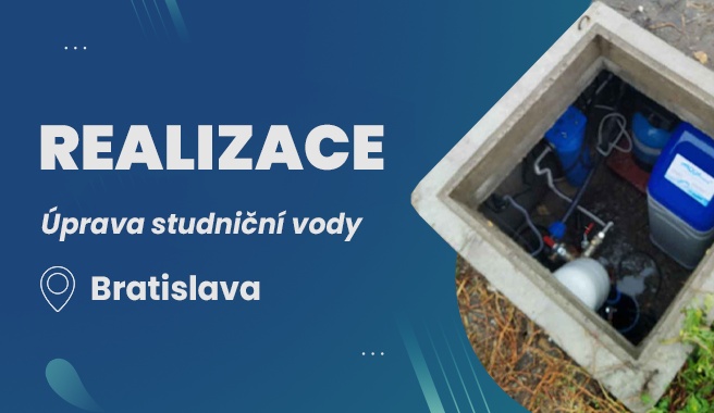 Realizace úprava studniční vody Bratislava Profesionálna úprava vody